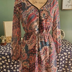 Paisley dress